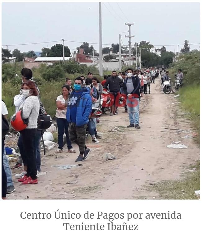 LARGAS COLAS EN CAJEROS EN TODO EL PAIS … CONTAGIOS MASIVOS
