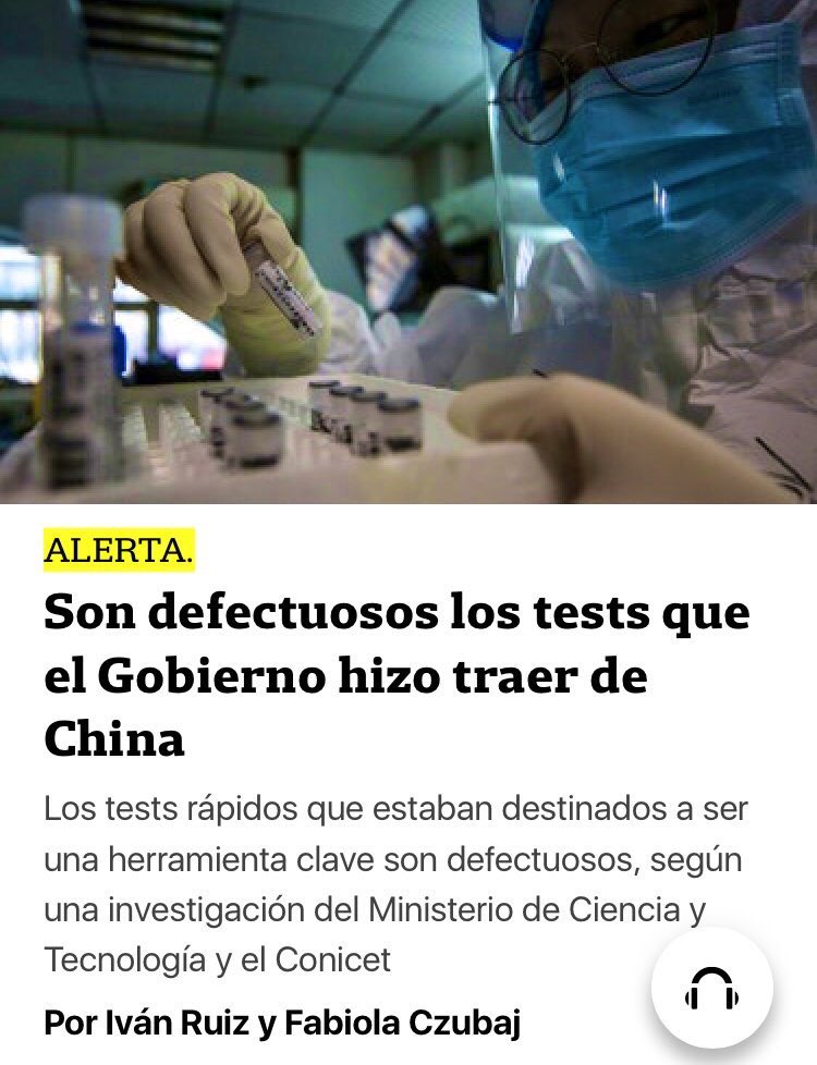 test rapidos arg2