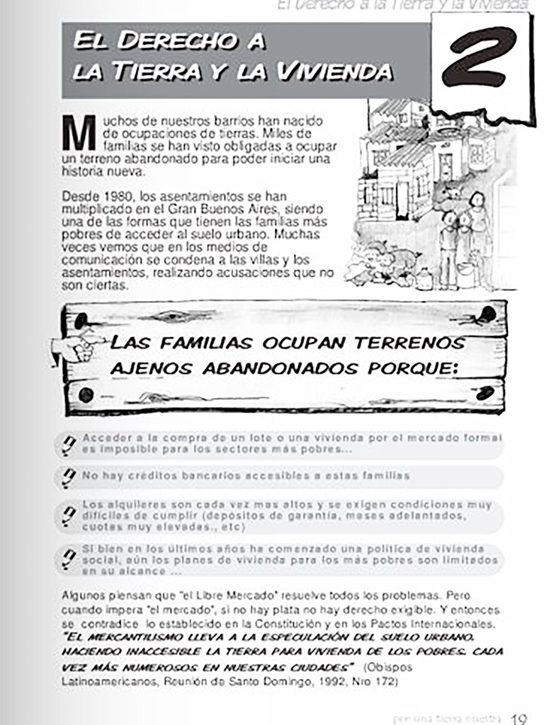 TOMAS DE TIERRAS , ENCUENTRAN EL MANUAL DE LA CAMPORA QUE DICE COMO HACERLO