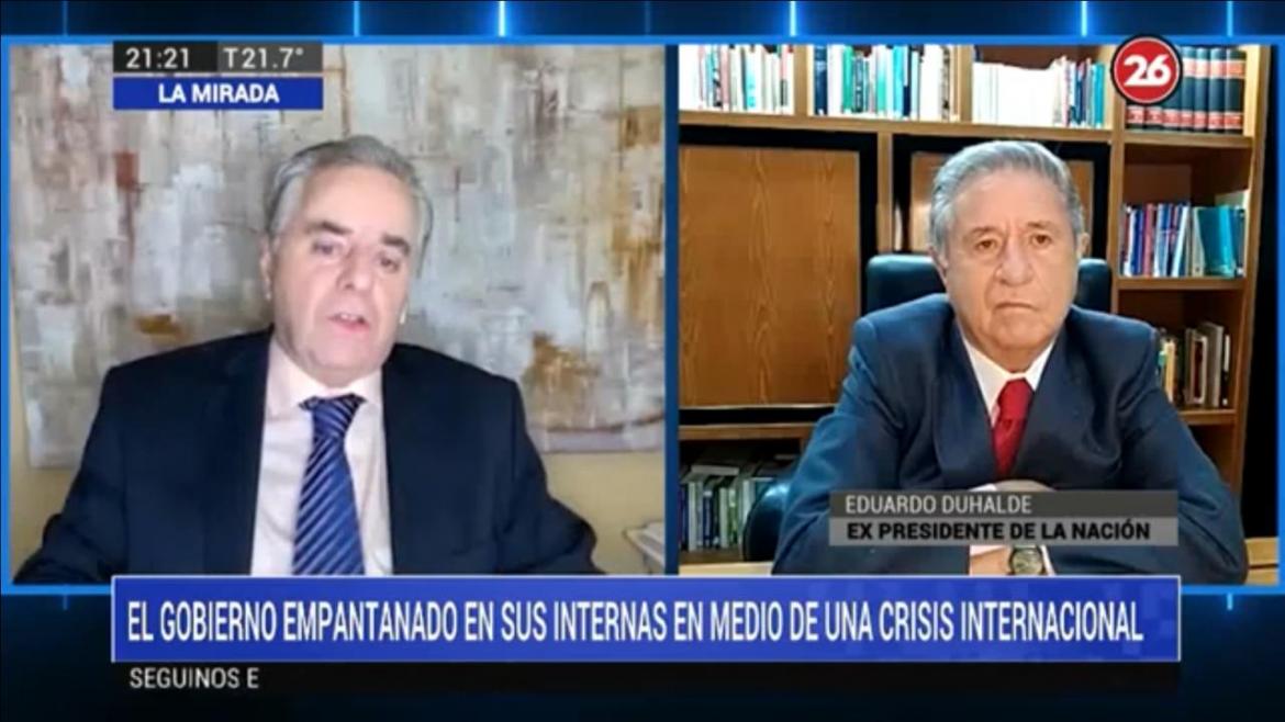 Eduardo Duhalde sobre Alberto Fernández: “Es una persona desequilibrada…dijo que tenía más cultura hippie que justicialista”