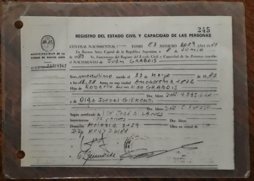 La madre del presunto defensor de la tierra –Grabois tiene 1200 hectáreas… Es funcionaria del Senado