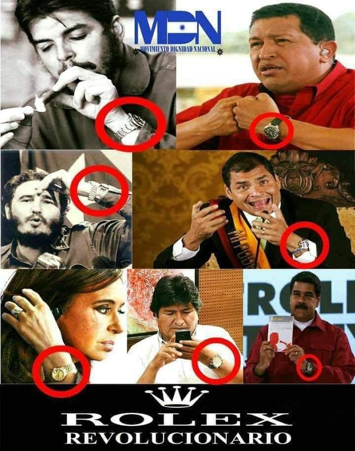 La marca de los dictadores …