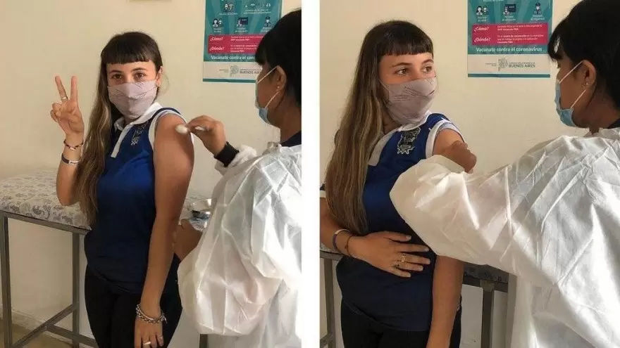 En La Plata, militantes del Frente de Todos también se dieron la vacuna VIP