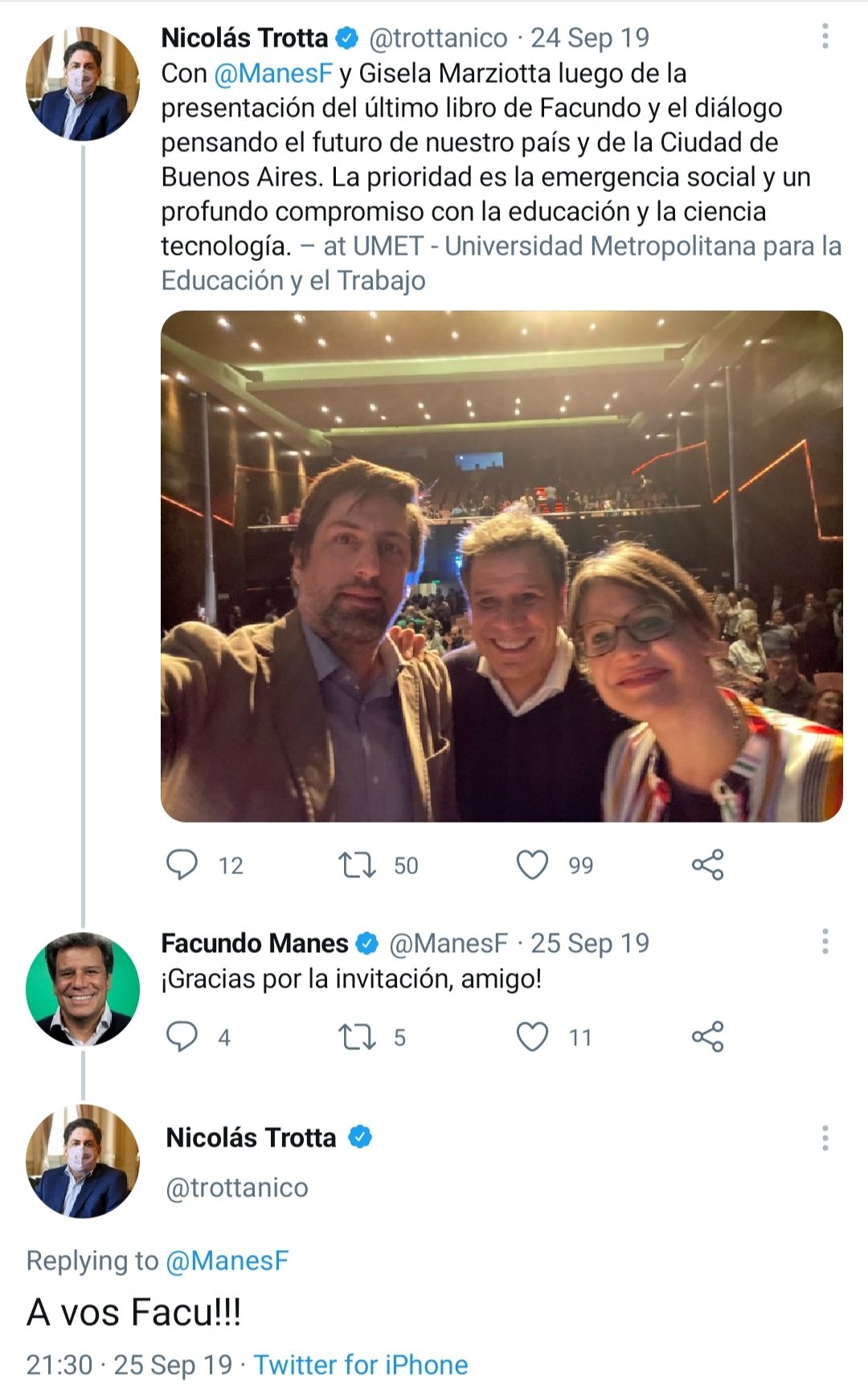 Manes: “Yo no fui parte de Cambiemos, no pertenecí al gobierno de Macri ni de Vidal” ¿Pero si del Kirchnerismo como se ve en la foto?