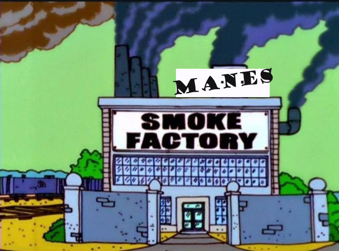 Manes Smoke Man: Un error del humo en las redes