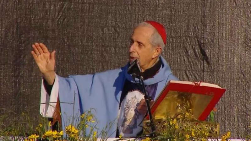 “Vinimos para que pierda Cristina”: la respuesta de un peregrino que incomodó al móvil de C5N
