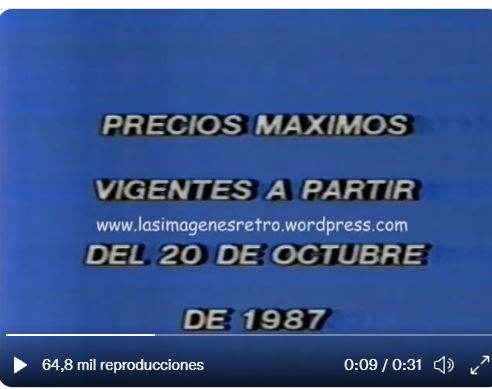 No “deja vu”, es un gobierno retrogrado: Precios máximos del 20 de octubre ( 1987)