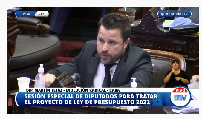 Martín Tetaz: “no vamos a autorizar al presidente a subir impuestos”