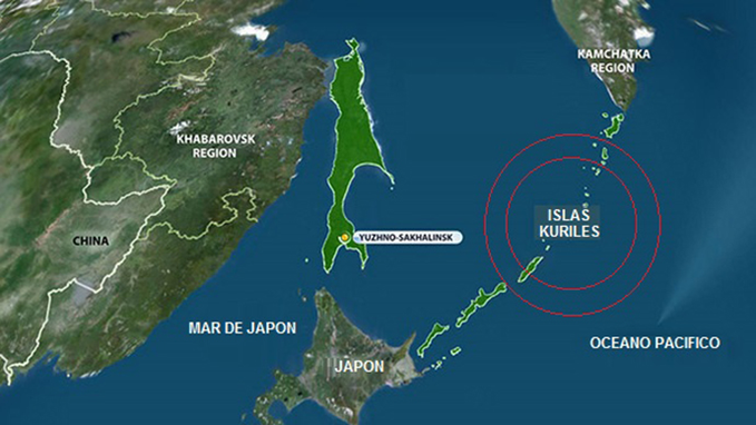 Un poco más de nafta al incendio: Japón declara intención de apoderarse de Islas Kuriles, territorio bajo control ruso