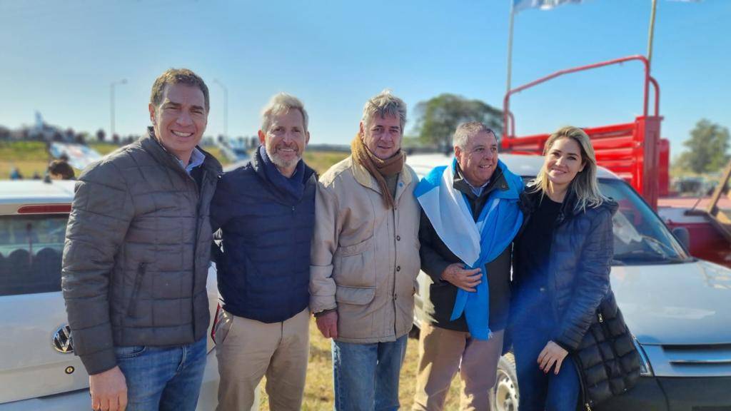 Santilli, Frigerio y Losada le reclamaron al Gobierno previsibilidad y baja de impuestos al sector productivo