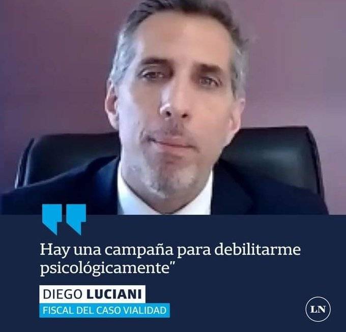 Contundente respuesta del fiscal Luciani a la recusación de CFK