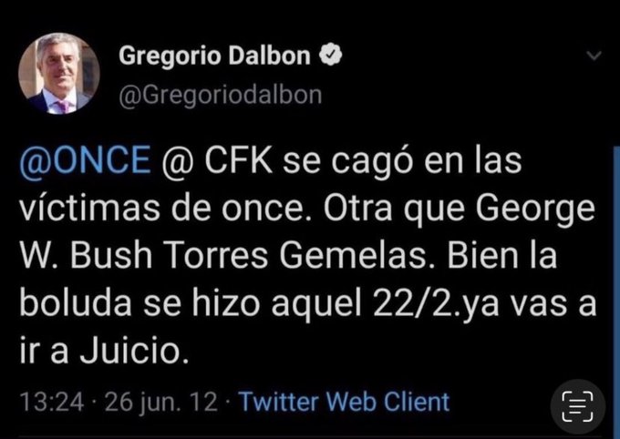 Video: Cuando Dalbon pedia investigar a CFK por sospechosa en la tragedia de Once