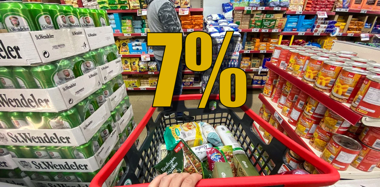 La inflación de agosto fue de un 7 % y proyectan para septiembre del 6 %