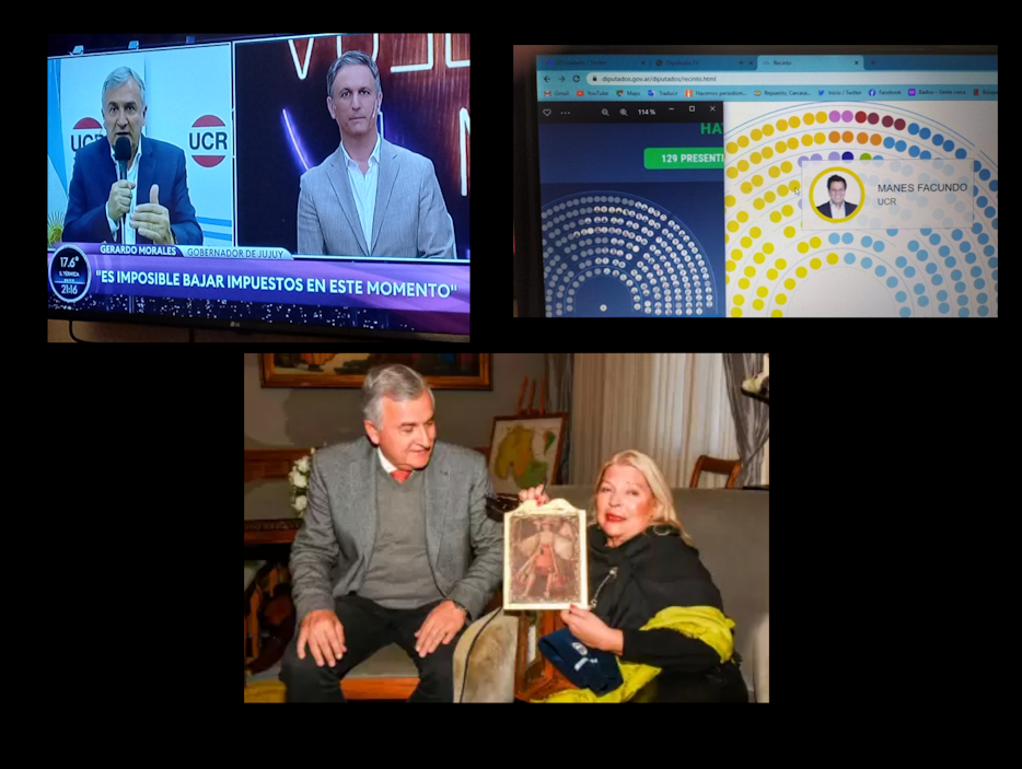 Con el Quorum facilitado por Manes y el apoyo de Carrió  el gobierno logró imponer la prorroga de impuestazo hasta 2027
