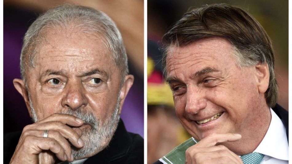 Es muy posible la 2da vuelta en Brasil el expresidente, del Partido de los Trabajadores (PT, izquierda) bajó el 0,1% mientras Bolsonaro, del Partido Liberal (PL, derecha) subió el 2,4 % en comparación con el sondeo de la semana pasada.