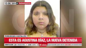 Ataque a Cristina Kirchner: liberaron a Agustina Díaz la amiga de Brenda