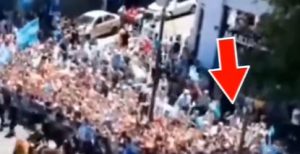 3 Escenas del Botellazo a Meli que impacto en un custodio