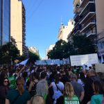 Marcha Federal: Estudiantes y docentes universitarios comenzaron a marchar hacia la zona de Congreso