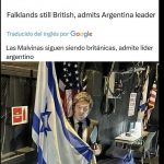 ‘Falklands still British and Thatcher was brilliant’ Argentina’s President Milei says
