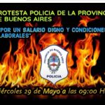 La Policía Bonaerense se suma a la ola de reclamos
