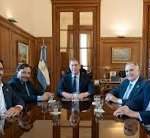 Diego Santilli recibió al PRO en Casa Rosada para avanzar con el Presupuesto y la reforma electoral